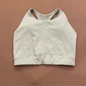 Alphalete Alphalux High Neck Mint Green Sports Bra Size Small